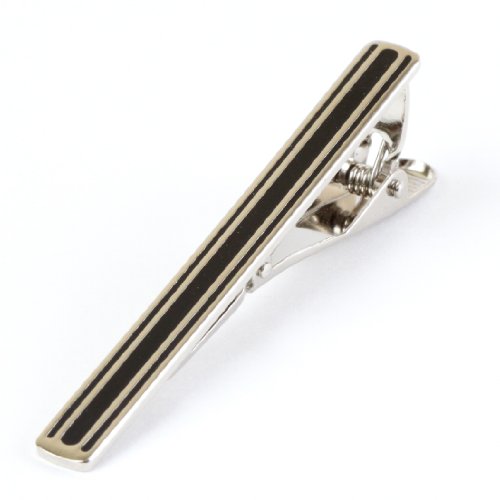 Tie Bar - Men's Tie Clip, Gold or Silver, Skinny, GQ in Any Set