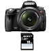 Sony Alpha SLTA33/L Digital SLR Camera with 18-55mm Lens and Translucent Mirror Technology + Sony 16GB SDHC Card thumb