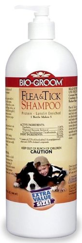 Bio-Groom Flea & Tick Dog Shampoo 32 ounces