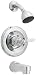 Delta 1448-712 Classic Single-Handle Tub and Shower Faucet, Chrome