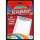 Scrabble Score Sheets