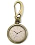 Men's Antique Gold-Tone Pocket Watch with Clip-On Lobster Claw Attachment # 9170GX