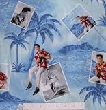 Elvis Hawaii Oil Cloth