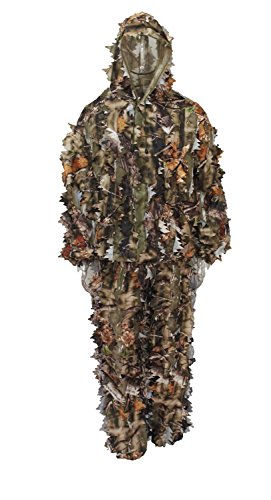 Ultra light camouflage jacket pants leafy ghillie hunting suit (x…