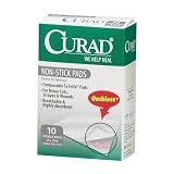 Curad Non-Stick Pad with Adhesive Tabs (Case of 12) Size: 2 x 3