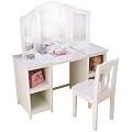 KidKraft 13018 - Luxus-Frisiertisch mit Stuhl