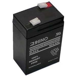 6 volt 4.5 Ah Rechargeable Battery [Electronics]