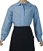 French Toast Long Sleeve Peter Pan Blouse