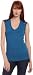 Trina Turk Womens Roxie Sweater, Peacock, Large