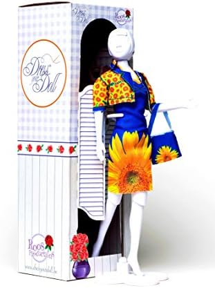 Sewing mannequin + A dress sewing : Doll size mannequin, ideal for making Barbie clothes ! by DressYourDoll