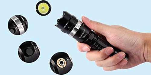 TANK007 Lighting TR01 R5 Rechargeable Flashlight