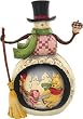 Jim Shore Snowman With Pooh - Winter In The 100 Acre Wood