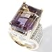  : 14K GOLD AMETRINE DIAMOND RING
