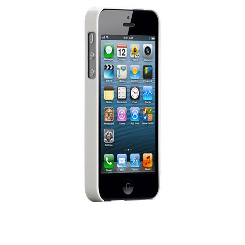 Manvex Ultra Slim Snap-on Case for the New iPhone 5 - White
