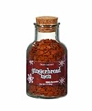 Dean Jacobs Gingerbread Men-Glass Jar with Cork, 3.3-Ounce (Pack of 3)