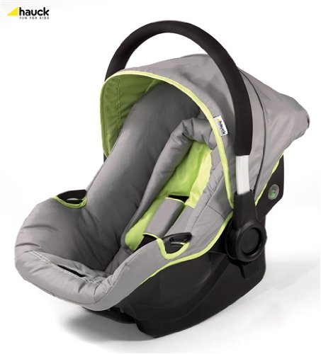 Hauck Car Seat for Capri and Manhattan Pushchairs (Grey / Lime)