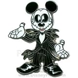 Mickey Mouse as Jack Skellington Pin