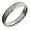 Gents Titanium 5mm  Beveled edge Set with 1x2p Diamond Wedding Ring  - Size H