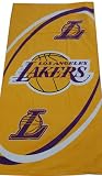 LOS ANGELES LAKERS 100% Cotton Full Size 30 by 60 BEACH / BATH TOWEL
