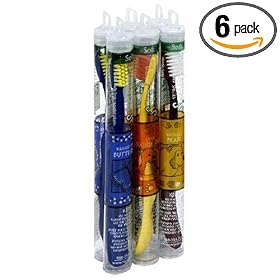 Preserve Junior Toothbrushes, Soft, 6-Count Package