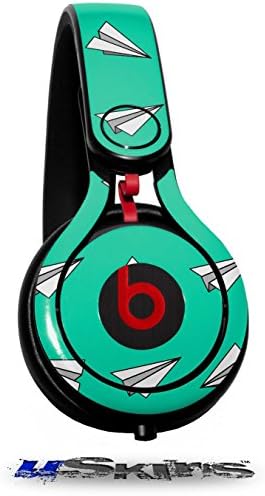 Paper Planes Turquoise Decal Style Skin (fits genuine Beats Mixr Headphones - HEADPHONES NOT INCLUDED)