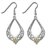 Landstroms Black Hills Gold and Silver Earrings - ER984SS Landstroms Black Hills Gold and Silver Earrings - ER984SS