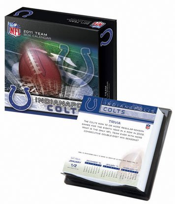 Turner Indianapolis Colts 2011 Box Calendar
