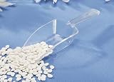 Clear Acylic Scoops for Wedding Favors, Wedding Candy Buffet Bar or Dessert Candy Scoops - 12 Scoops (3 Pkgs of 4 Scoops)