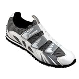 Exustar SP703 Indoor Cycling Shoes - WHITE/GREY, 35