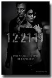 Girl With The Dragon Tattoo Poster – 2011 US Movie Remake Flyer – Lisbeth Salander- David Fincher Rooney Mara Daniel Craig