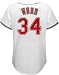 Kerry Wood Autographed Cleveland Indians Majestic White Replica Jersey