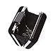 BMC Womens Small Square Velvet Hard Case Fashion Chain Party Clutch Handbag