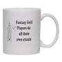 Fantasy Golf Players do all their own stunts Mug for Coffee / Hot Beverage 11 oz. YELLOW