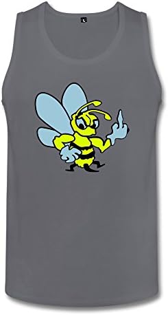 Top Vest Wasp Flipping Deep Heather Men Workout L