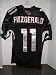 Larry Fitzgerald Signed Black Jersey Pic-Halo-COA