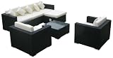 5-Piece Suaqui Madison Wicker Sofa Set Outdoor Patio Furniture