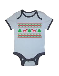 Festive Threads Christmas Sweater Bodysuit