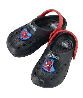 Spider-man moulded clogs