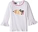 Mud Pie Little Girls' Pencil Back 2 School Tunic, White, Medium