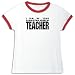 T-Shirt Ringer Woman White  I Can Be You Samaritan Hebrew Teacher  Languaje