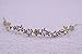 KimmyKu Bridal Headband Headpieces Gold Hair Vine Headpiece Hair Accessories Rhinestone Crystal Pearl Leaf Flower Hair Comb PinsClips