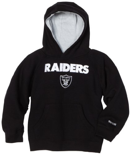 NFL Unisex Infant/Toddler Oakland Raiders Sportsman Fleece Hoodie - R14C4P03 (Black, 2T)