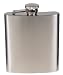 Sports : Flachmann, Edelstahl, chrom matt, 8 OZ, 225 ml