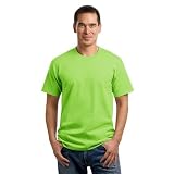 Port & Company 5.5-oz 100% Cotton T-Shirt, Lime, Small