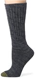 Gold Toe Women's Sloppy Boot Sock, Denim Marl, Size 9-11