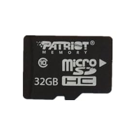 Patriot Signature 32 GB Class 10 MicroSDHC Flash Memory Card PSF32GMCSDHC10