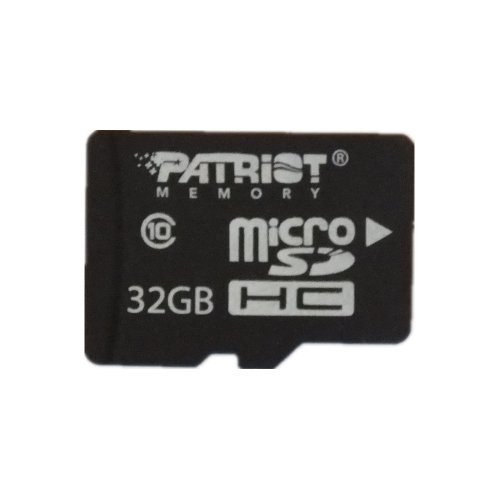 Patriot Signature 32 GB Class 10 MicroSDHC Flash Memory Card PSF32GMCSDHC10