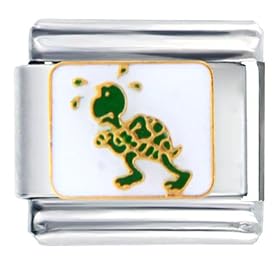 Buy Cute Running Turtle Animal Sport Italian Charms Bracelet Link by Italian Charms
