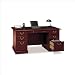 Bush Furniture Saratoga Executive Home Office Wood Manager's Desk in Cherry