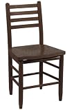Review Home Decorators Collection  / Carolina Chair Wood Walnut
